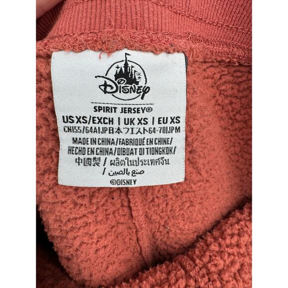 Disney Spirit Jersey Spellout Sherpa Lounge Jogger Sweatpants Womens XS Pink - Picture 7 of 9
